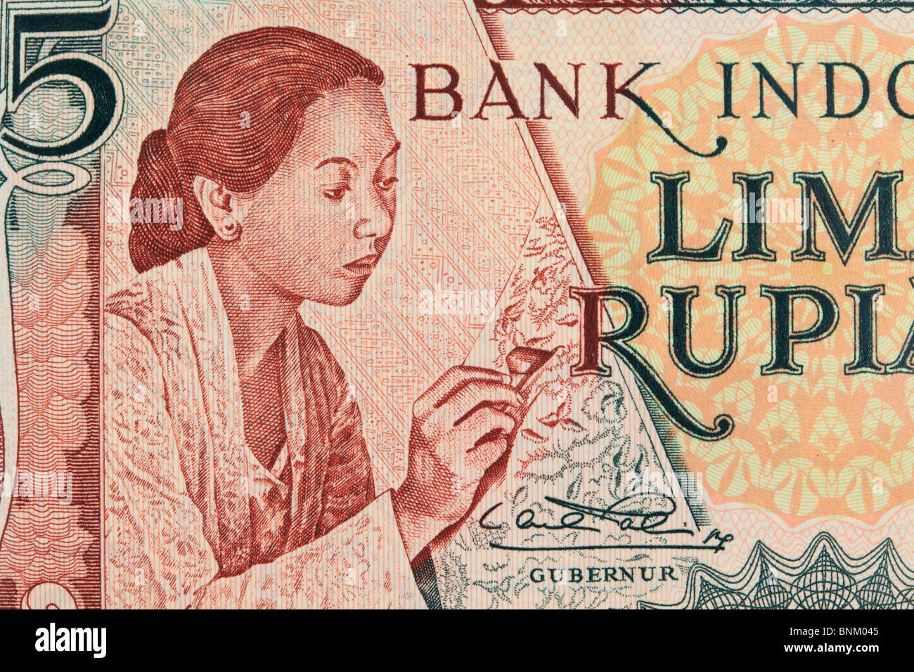 Monnaie indonésienne Banque D'Images