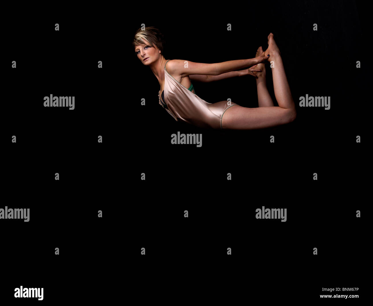 Battant Louise Dunphy collection Mode Modèle par Amanda Jeffrey De Montfort University B.A. avec spécialisation en cours Banque D'Images