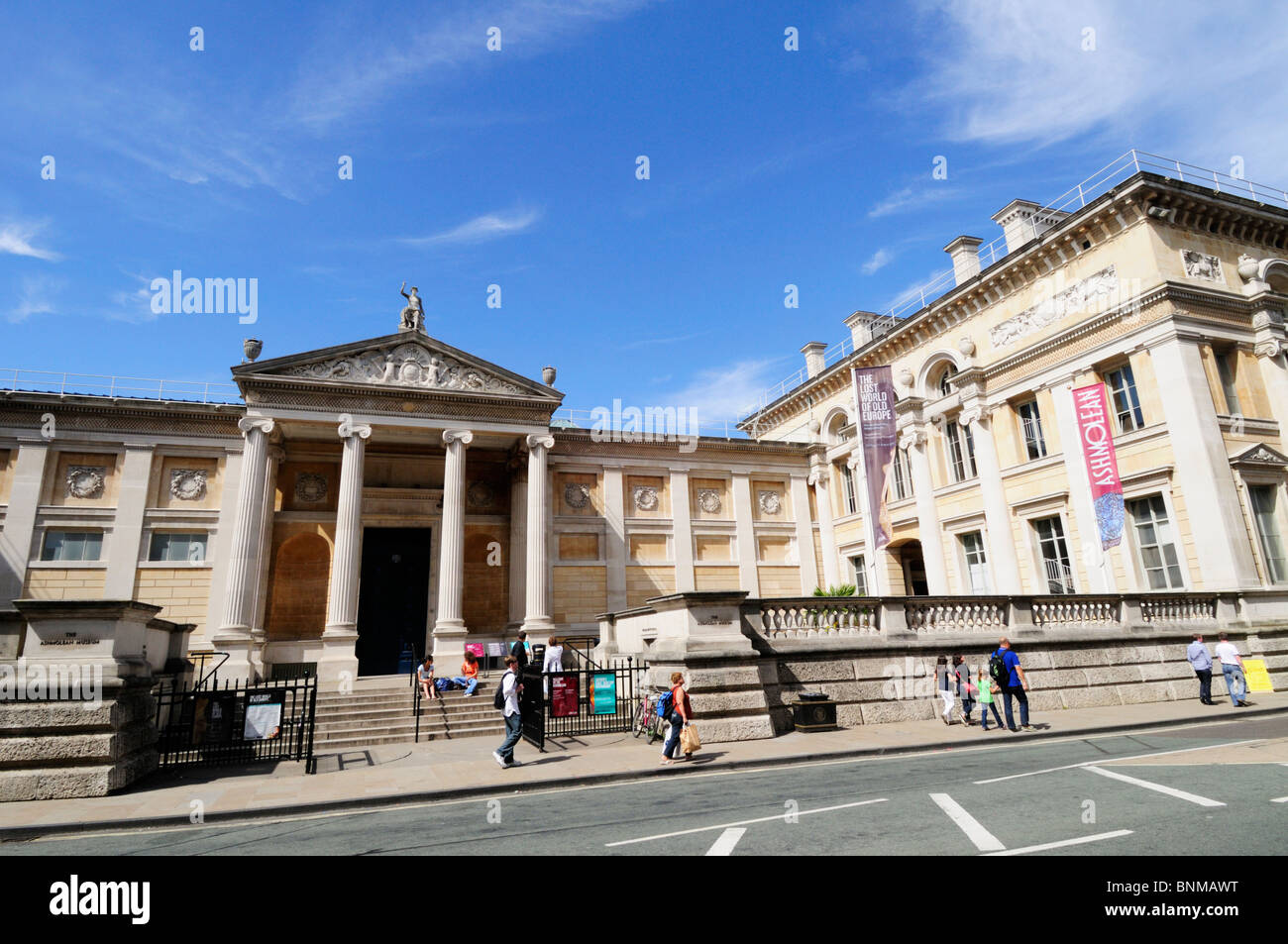 L'Ashmolean Museum, Oxford, England, UK Banque D'Images