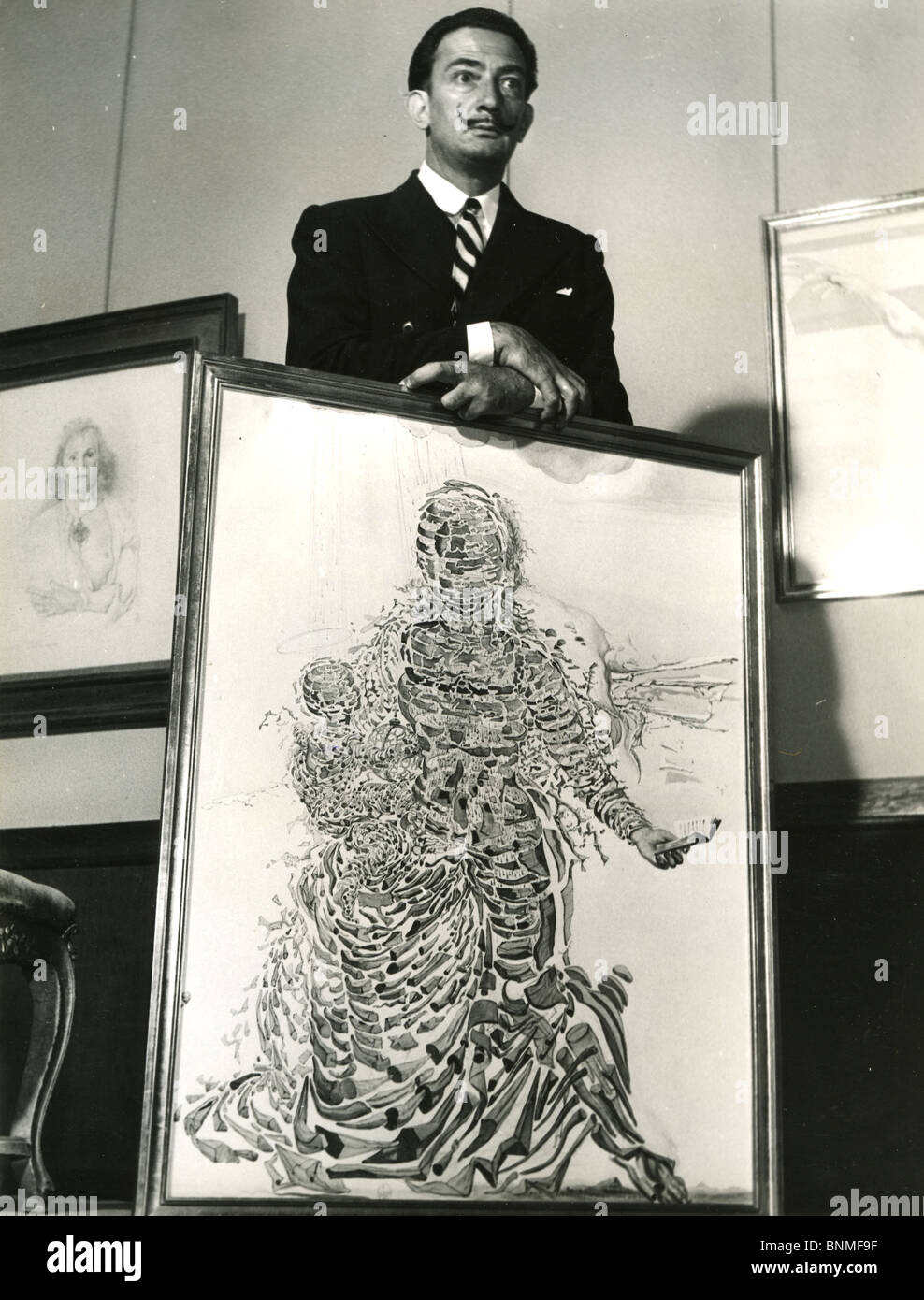 SALVADOR DALI (1984-1989) artiste espagnol Banque D'Images