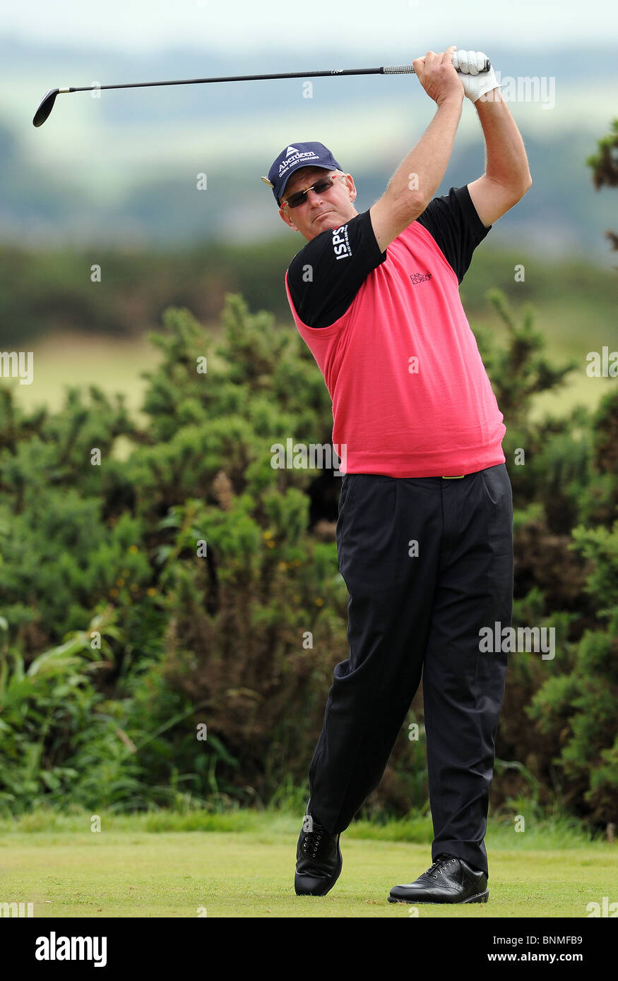 SANDY LYLE ECOSSE LE OLD COURSE ST ANDREWS ST ANDREWS SCOTLAND 15 Juillet 2010 Banque D'Images