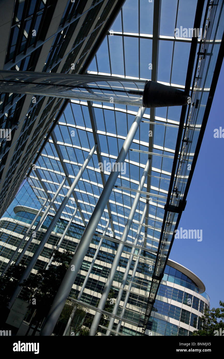 Un immeuble de bureaux modernes à Londres Banque D'Images