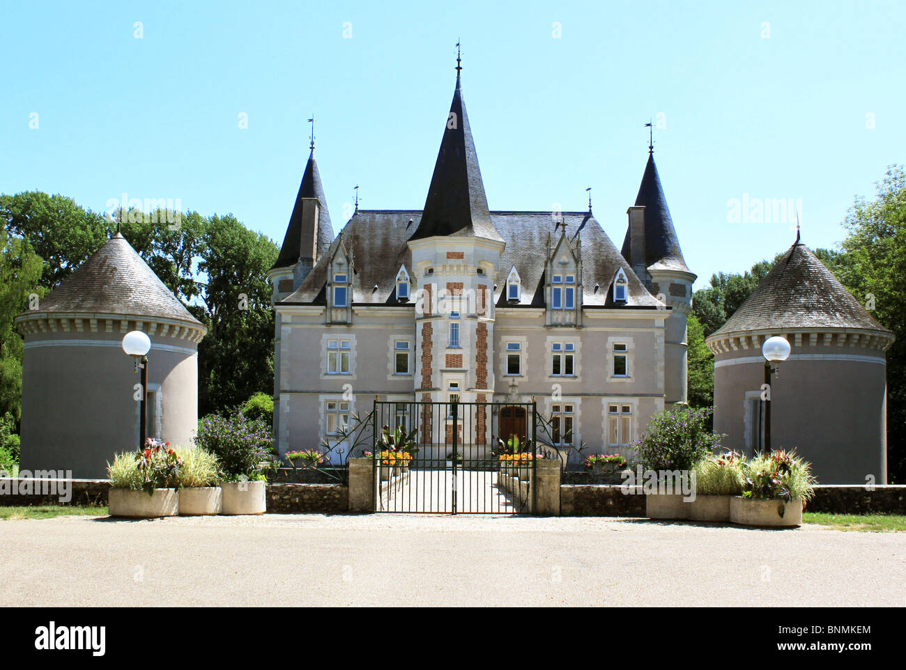 Photo de Lisledon à Villemandeur château dans le Loiret Banque D'Images