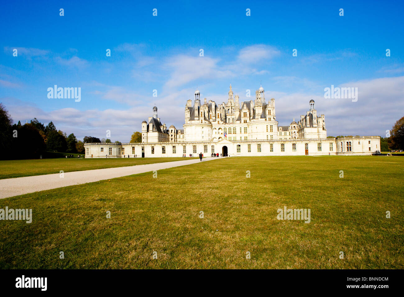 Château de Chambord, Loire, France Banque D'Images