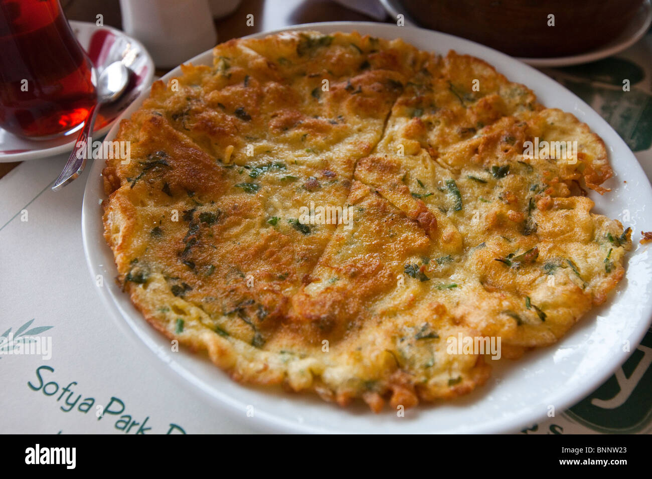 Petit-déjeuner à Trabzon, Turquie Banque D'Images