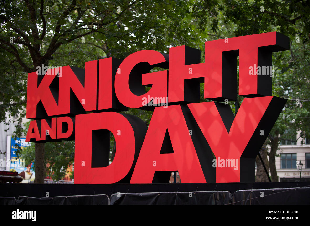 Knight and day London UK film premiere de "Knight and Day réalisé par James Mangold à Odéon Leicester Square, le 22 juillet, 2011 Banque D'Images