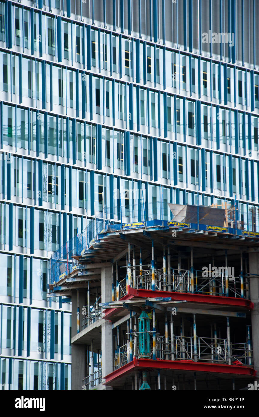 Appartement à Londres bloque en construction à Bankside, Londres Banque D'Images