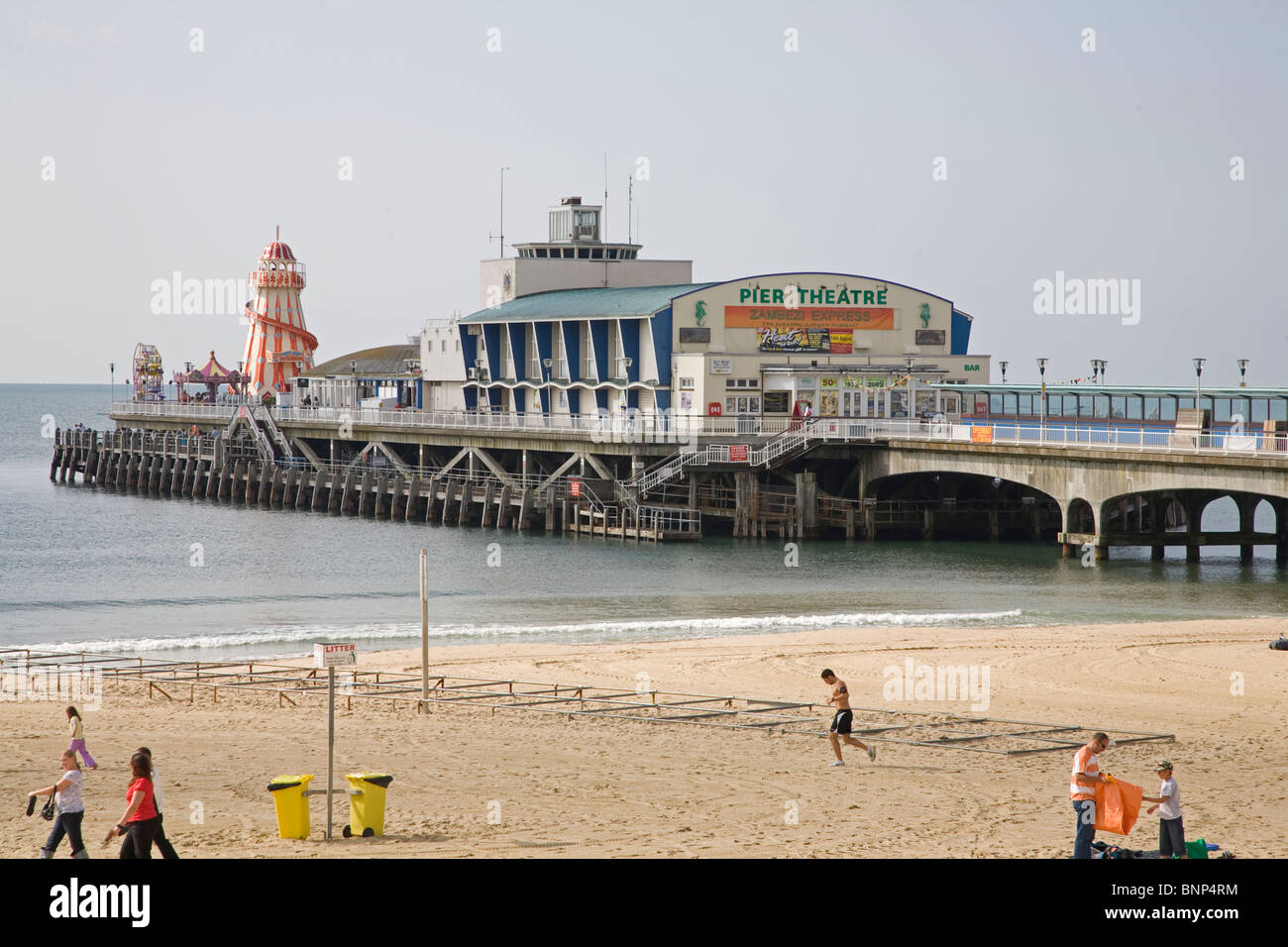 Pier Theatre. Bournmouth. Angleterre, Royaume-Uni Banque D'Images