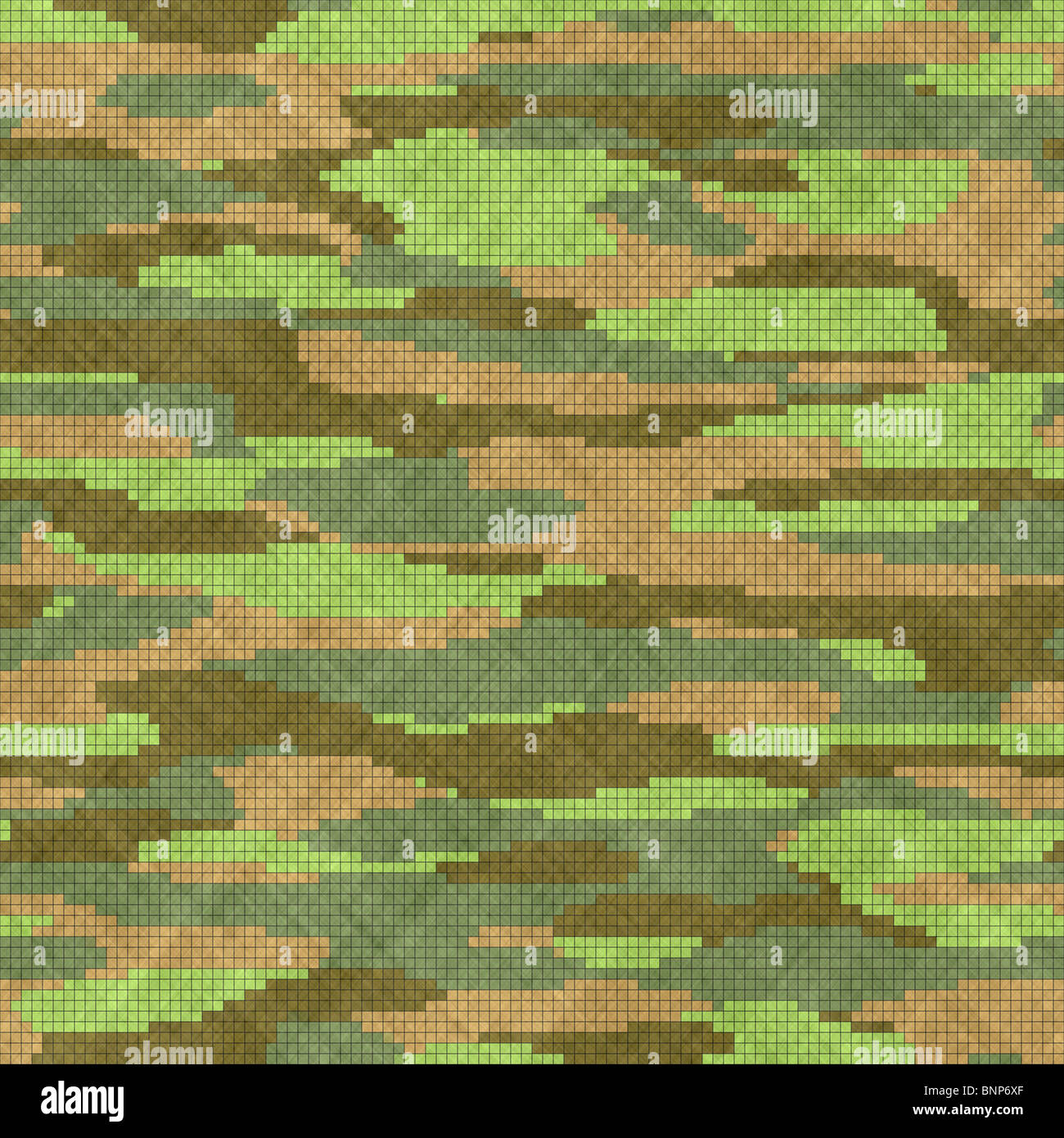 Un motif camouflage numérique moderne Contexte Banque D'Images