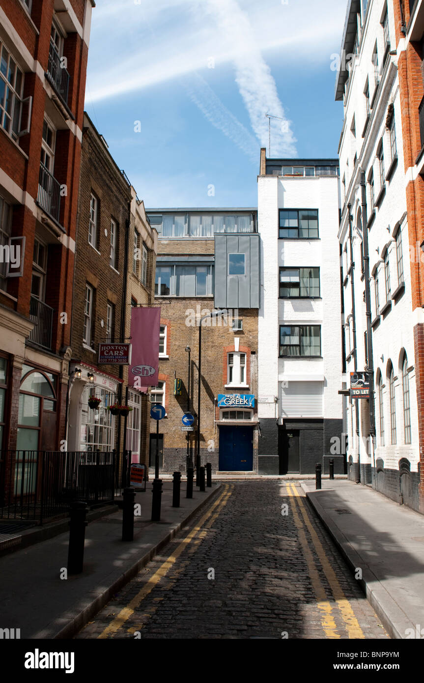 Street, Hoxton square N1, London, UK Banque D'Images