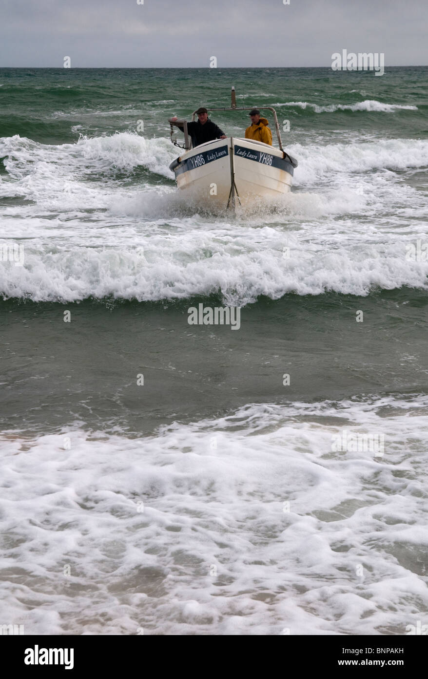 Bateaux de pêche du crabe dans l'East Anglia Norfolk Angleterre Banque D'Images