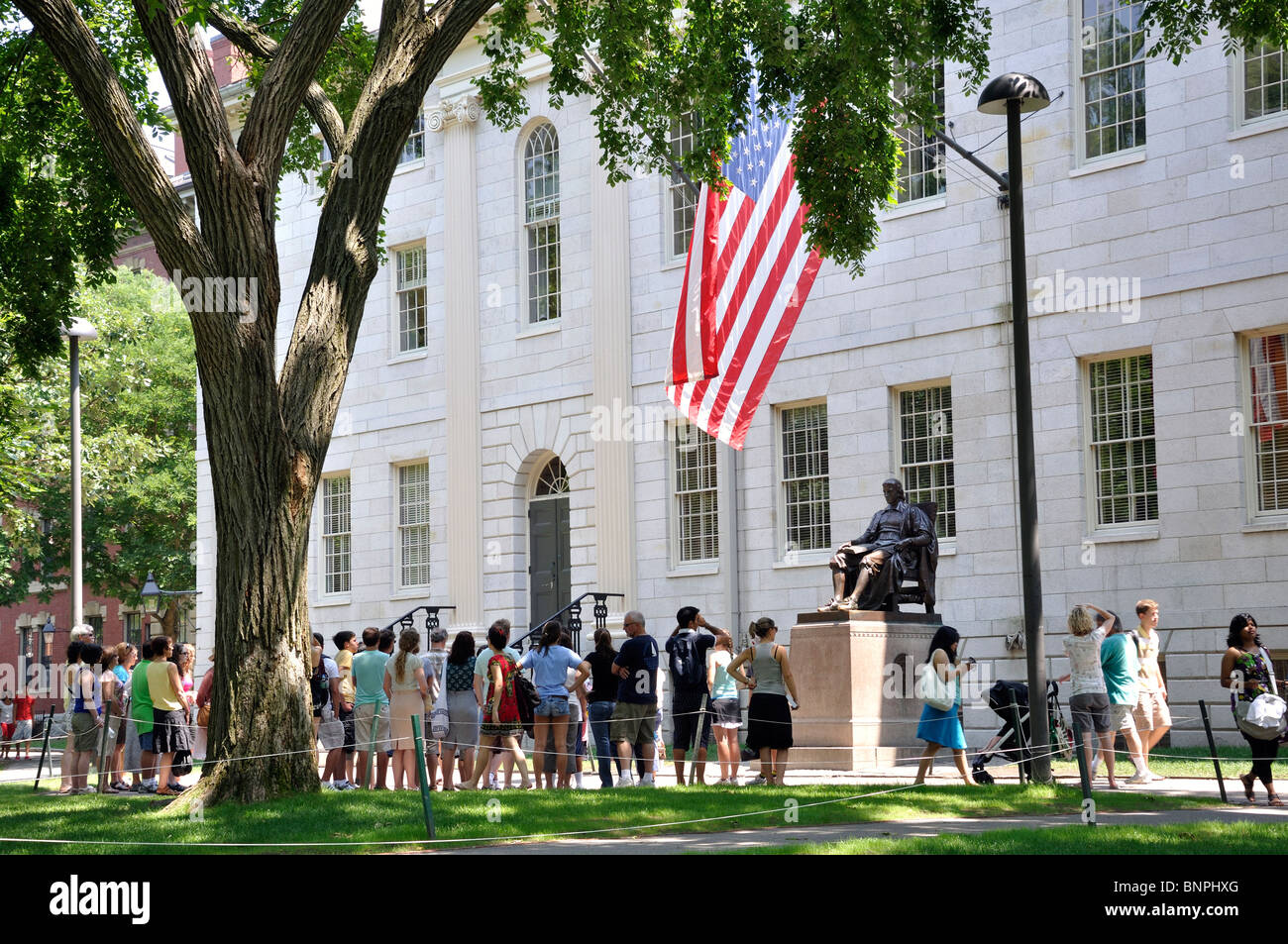 L'Université de Harvard, Cambridge, Massachusetts, USA Banque D'Images