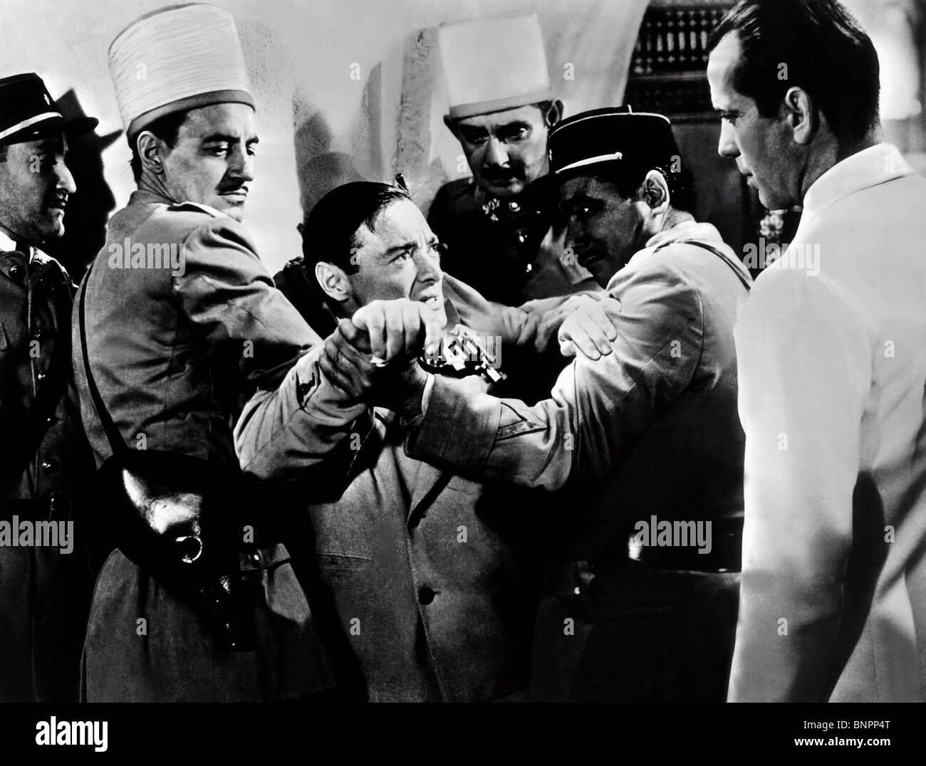 PETER LORRE, Humphrey Bogart, Casablanca, 1942 Banque D'Images