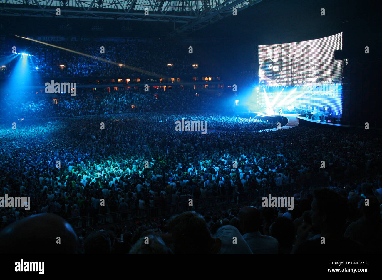 Concert U2 Amsterdam ArenA, Jul 13, 2005 Banque D'Images