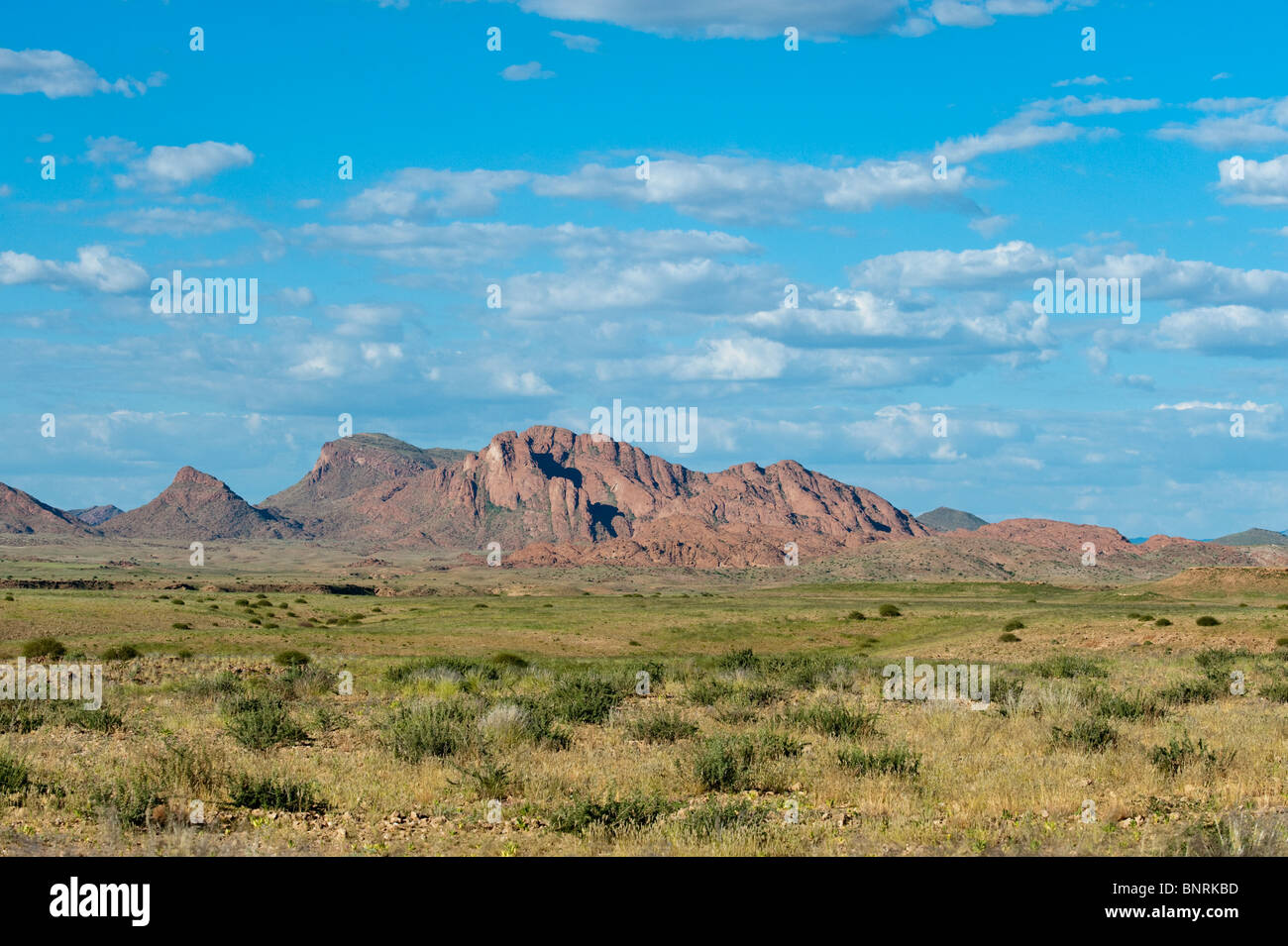 Paysage à Aba-Huab Twyelfontein La Namibie Banque D'Images