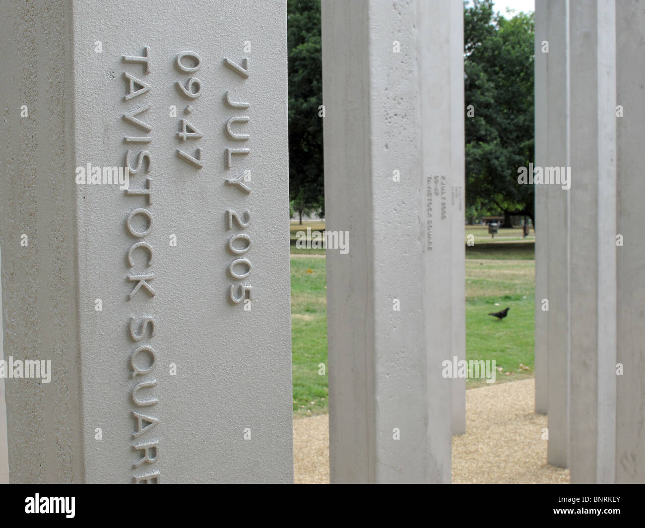 7/7 7 juillet 2005 Hyde Memorial Park Banque D'Images