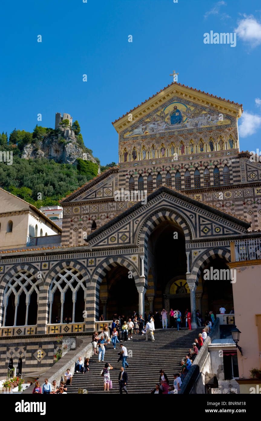 L'Italie, Campanie, Amalfi, Duomo di San Andreas Banque D'Images