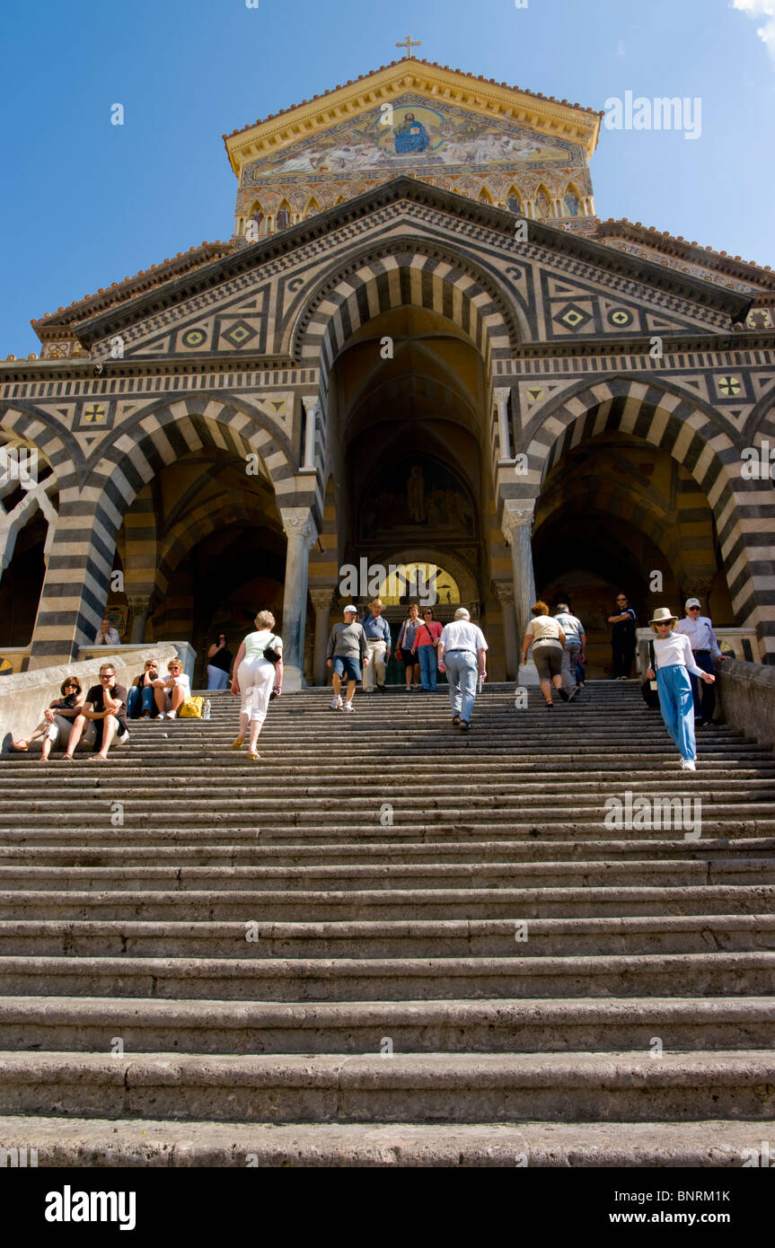 L'Italie, Campanie, Amalfi, Duomo di San Andreas Banque D'Images