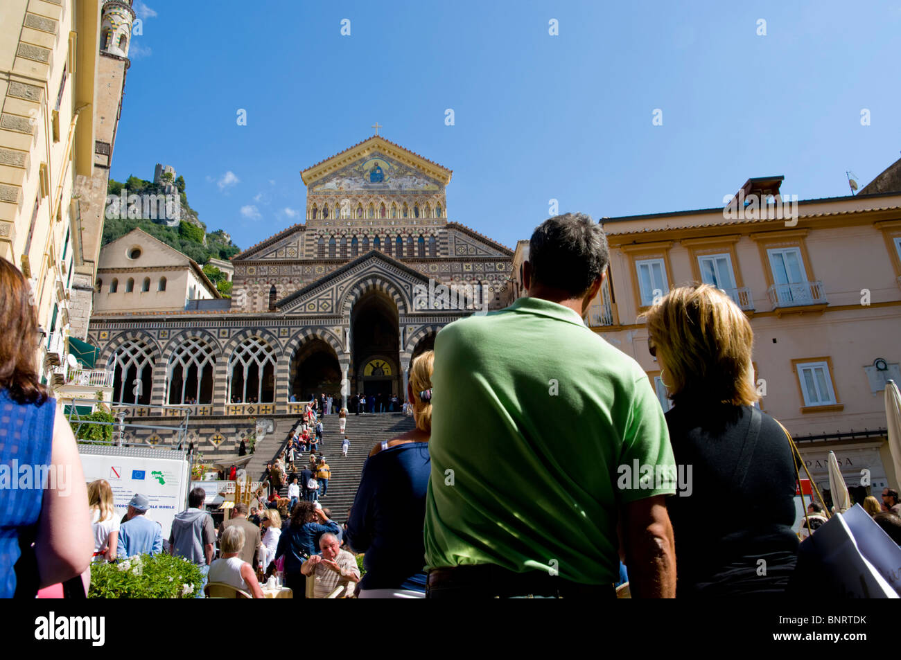 L'Italie, Campanie, Amalfi, Duomo di San Andreas Banque D'Images