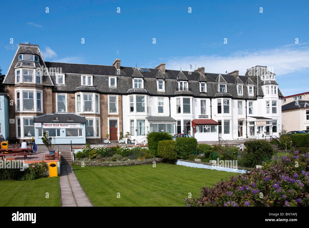 Terrasse Victorienne traditionnelle écossaise cinq logements Hôtels