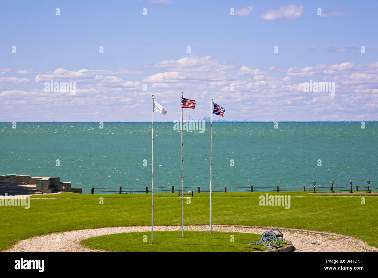 Old Fort Niagara est un monument historique et site historique d'État de New York New York à Youngstown Banque D'Images