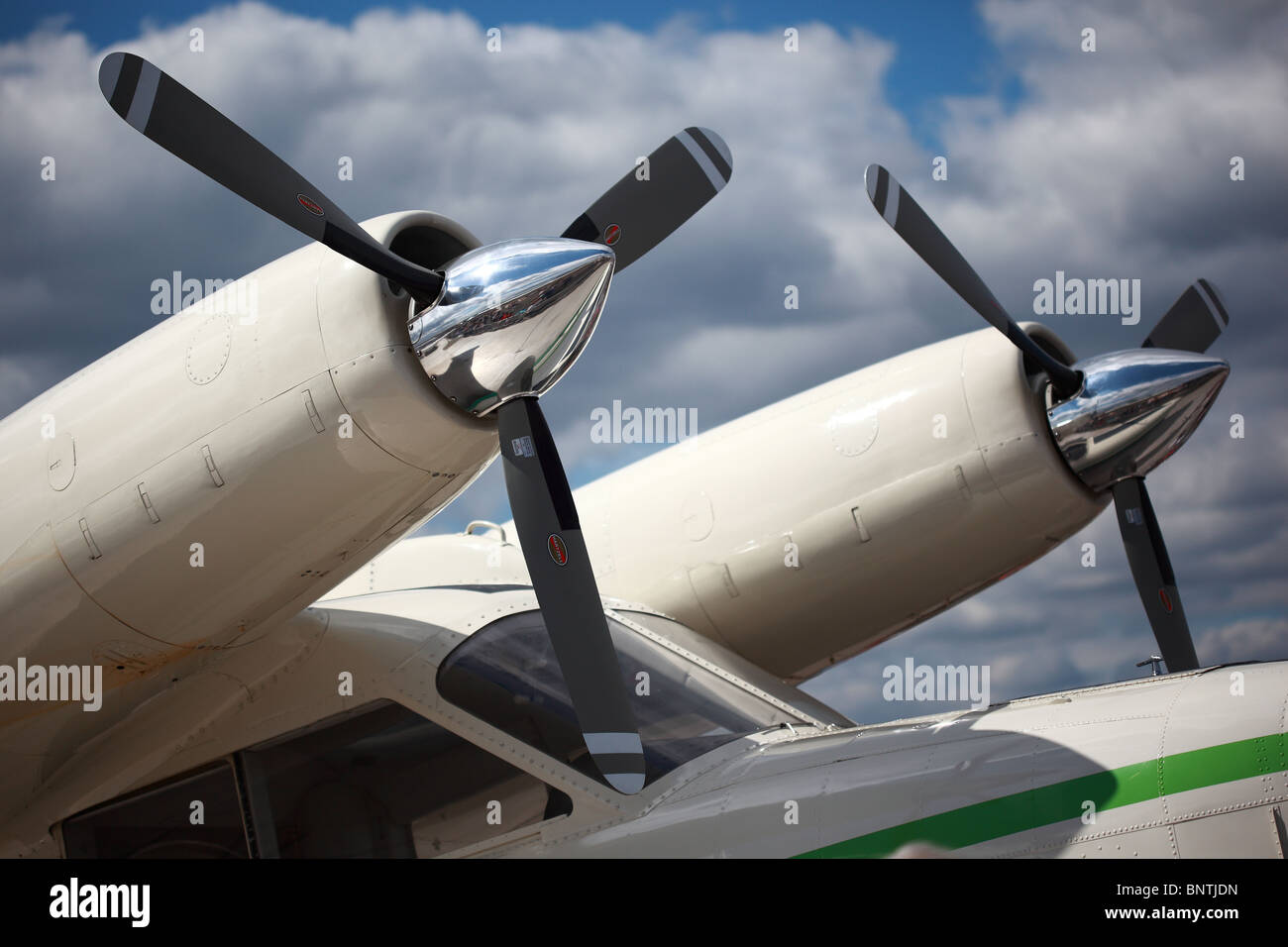 Lits jumeaux Prop avion Catalina Banque D'Images