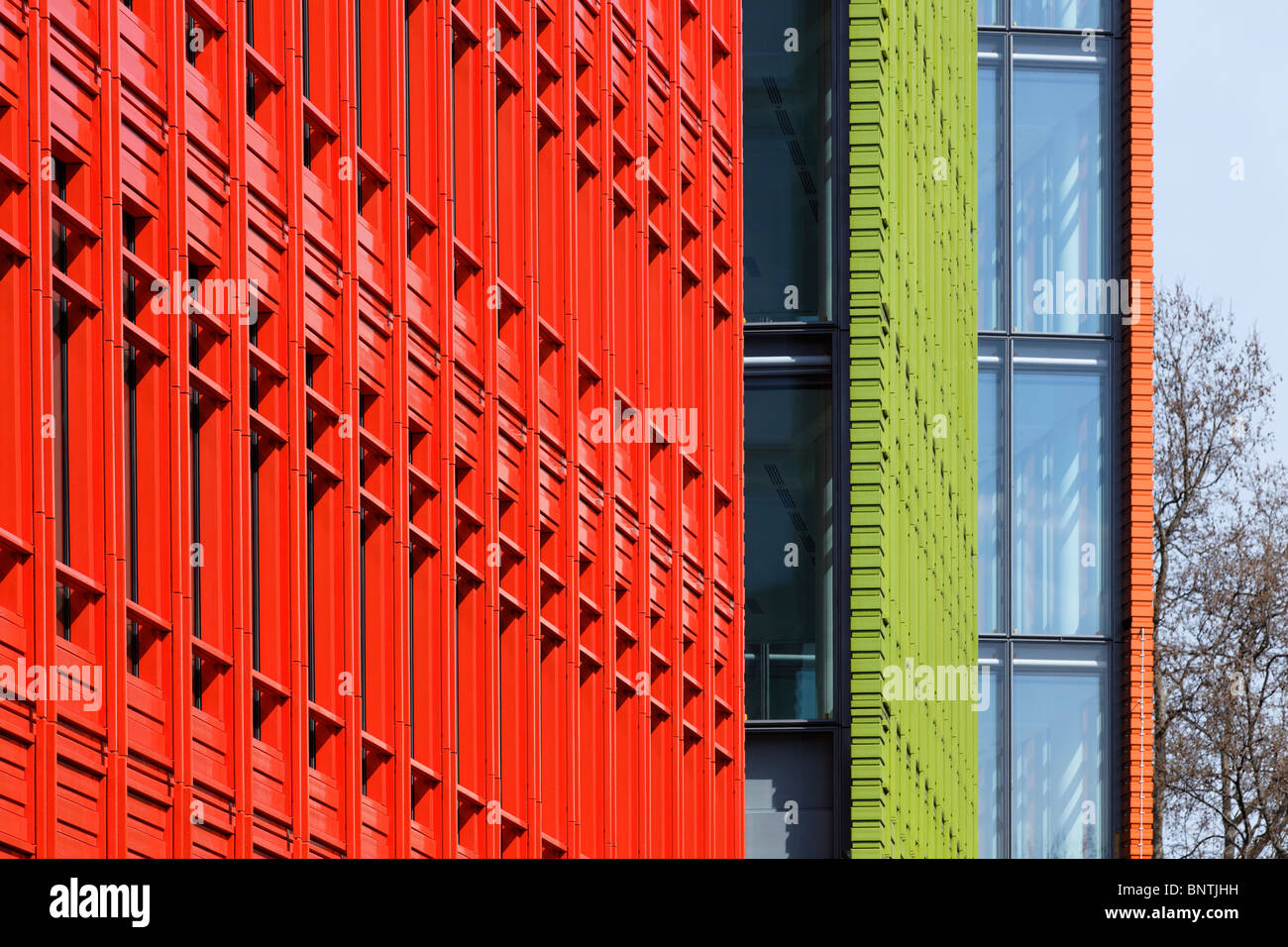 Nouvelle construction à Central St Giles, Londres Banque D'Images