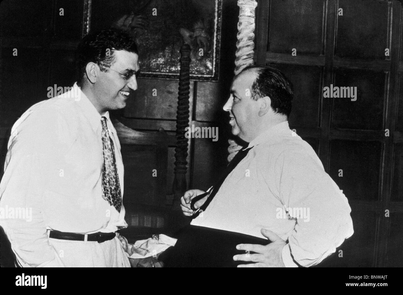 DAVID O. Selznick, Alfred Hitchcock, Rebecca, 1940 Banque D'Images