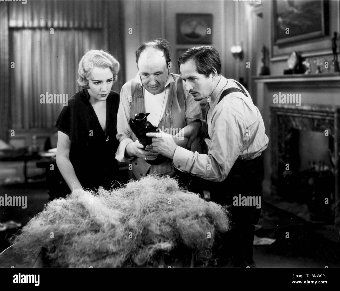 BEBE DANIELS, DUDLEY DIGGES, OTTO MATIESON, LE MALTESE FALCON , 1931 Banque D'Images