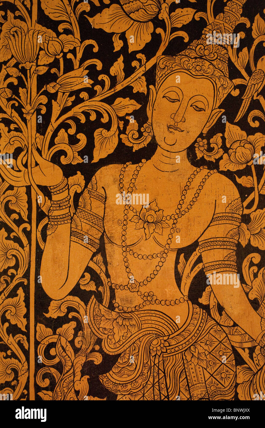 Wat Chedi Luang, Chiang Mai, la province de Chiang Mai, Thaïlande, Asie Banque D'Images