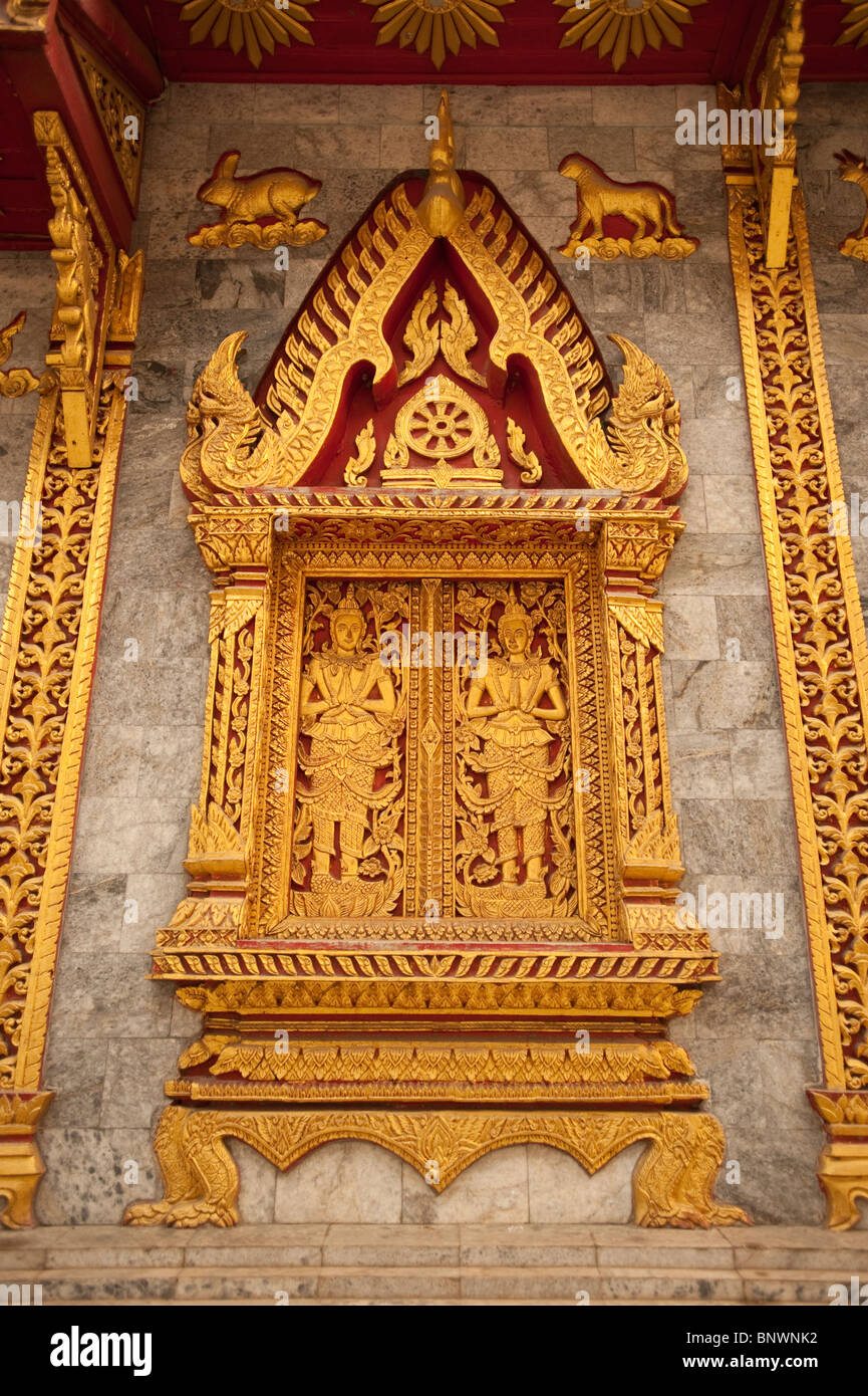 Wat Tung Yu, Chiang Mai, la province de Chiang Mai, Thaïlande, Asie Banque D'Images