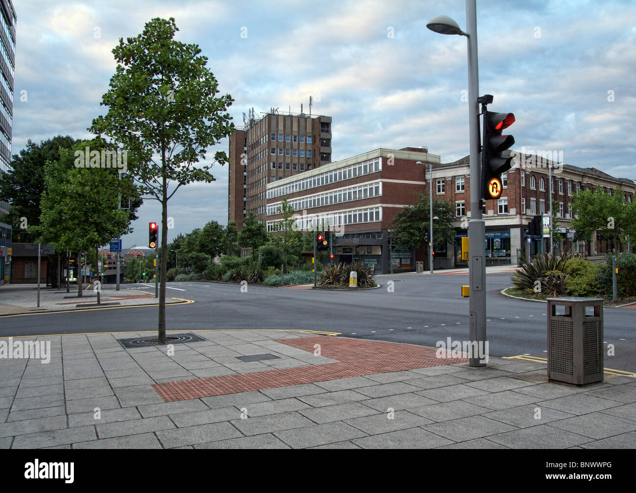 Maid Marian Way Nottingham Nottinghamshire United Kingdom Banque D'Images