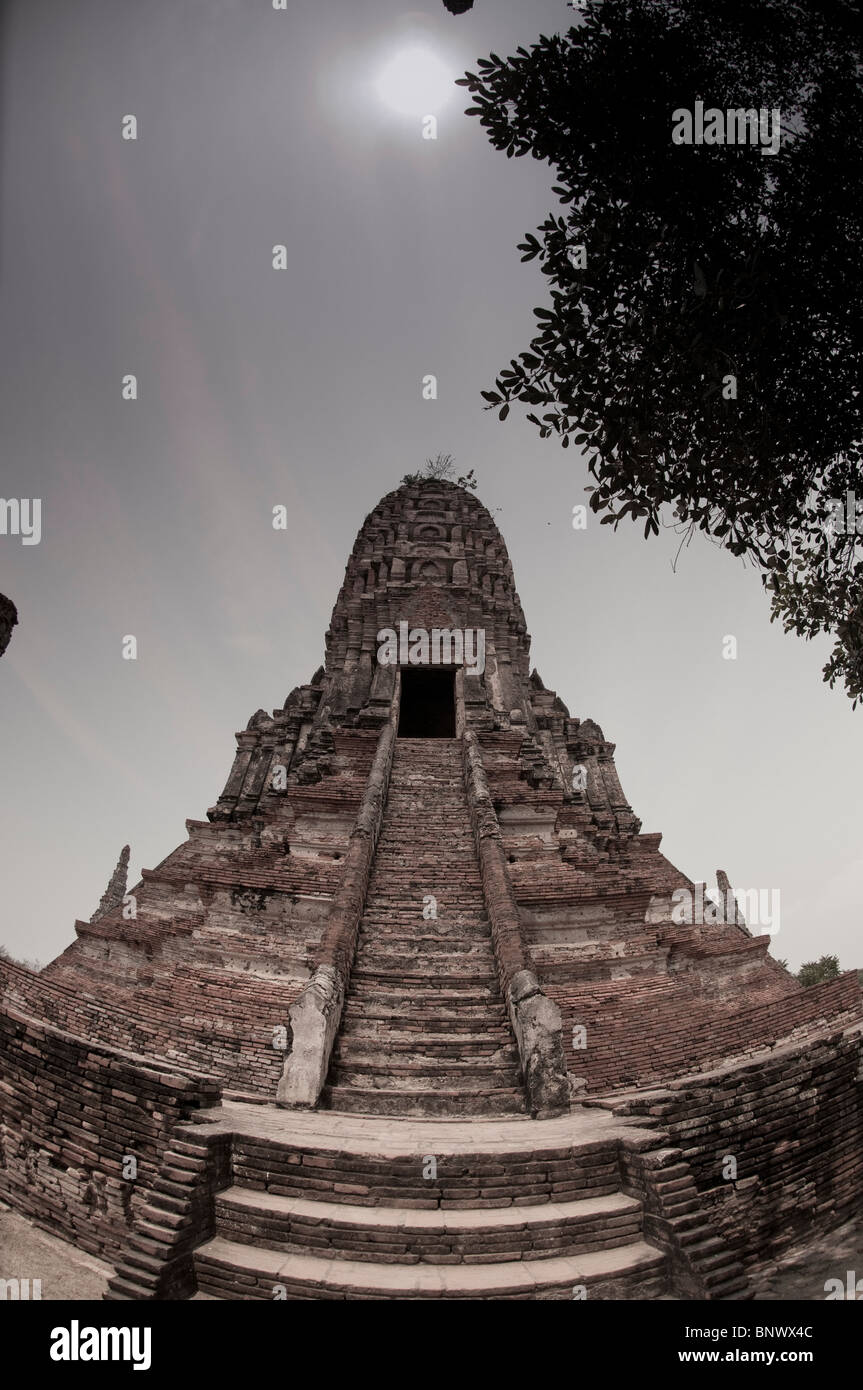 Wat Phra Ram, Ayutthaya, Province d'Ayutthaya, Thaïlande, Asie Banque D'Images