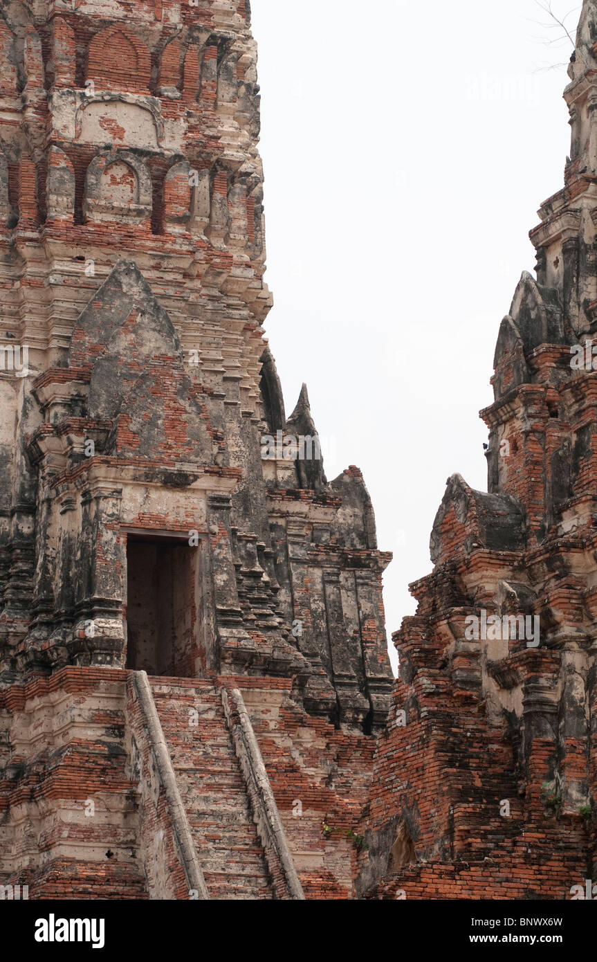 Wat Phra Ram, Ayutthaya, Province d'Ayutthaya, Thaïlande, Asie Banque D'Images