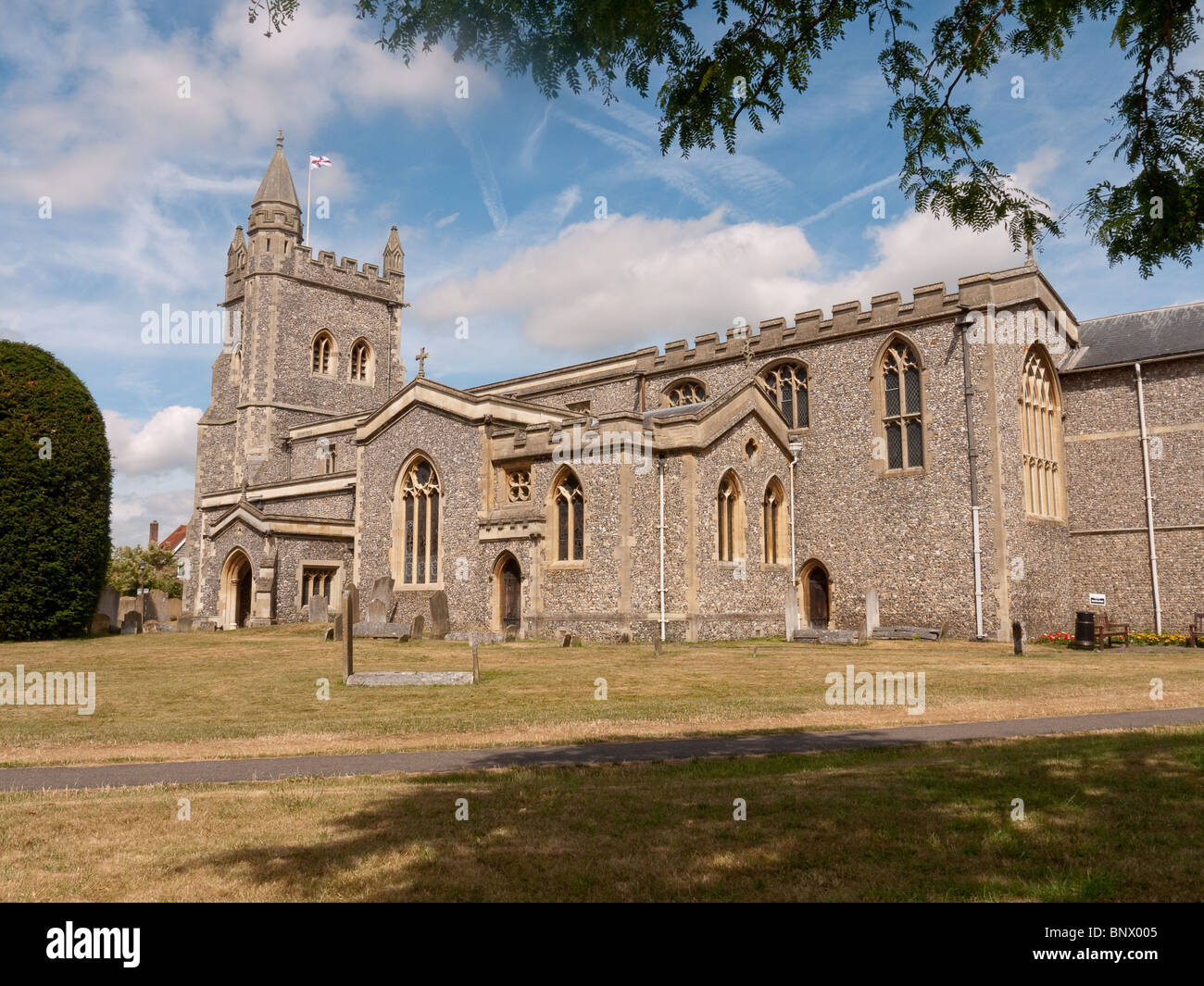 Saint Mary's Parish Church dans Old Amersham., Bucks, Royaume-Uni Banque D'Images