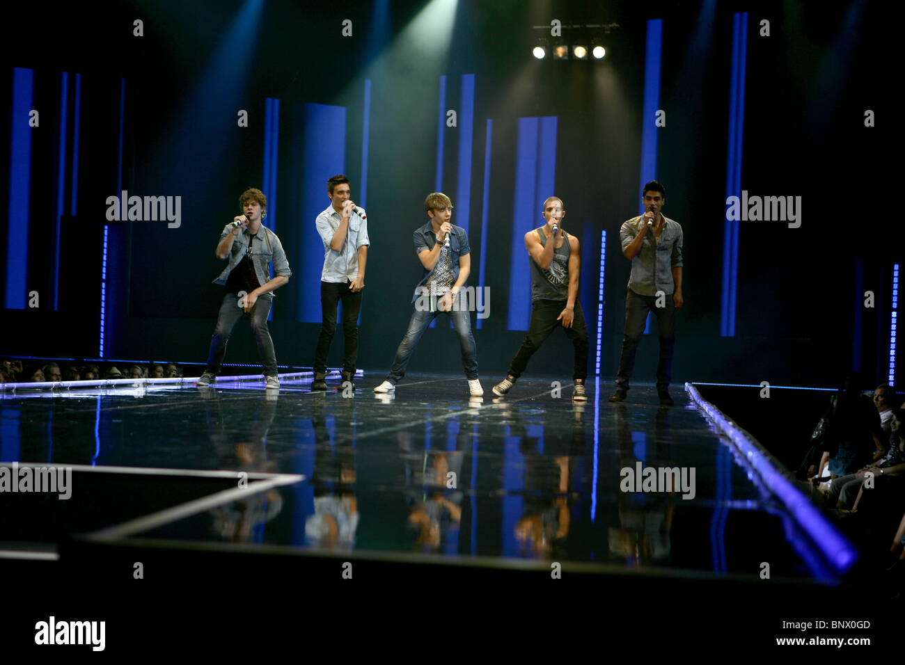 L'exécution a voulu à la London Clothes Show Juin 2010 Banque D'Images