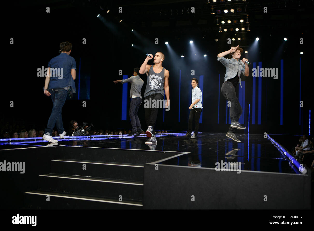 L'exécution a voulu à la London Clothes Show Juin 2010 Banque D'Images