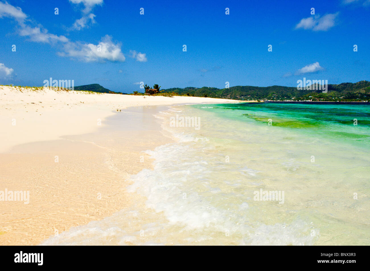 Sandy Island Carriacou, Grenade, Îles du vent, caraïbes Banque D'Images