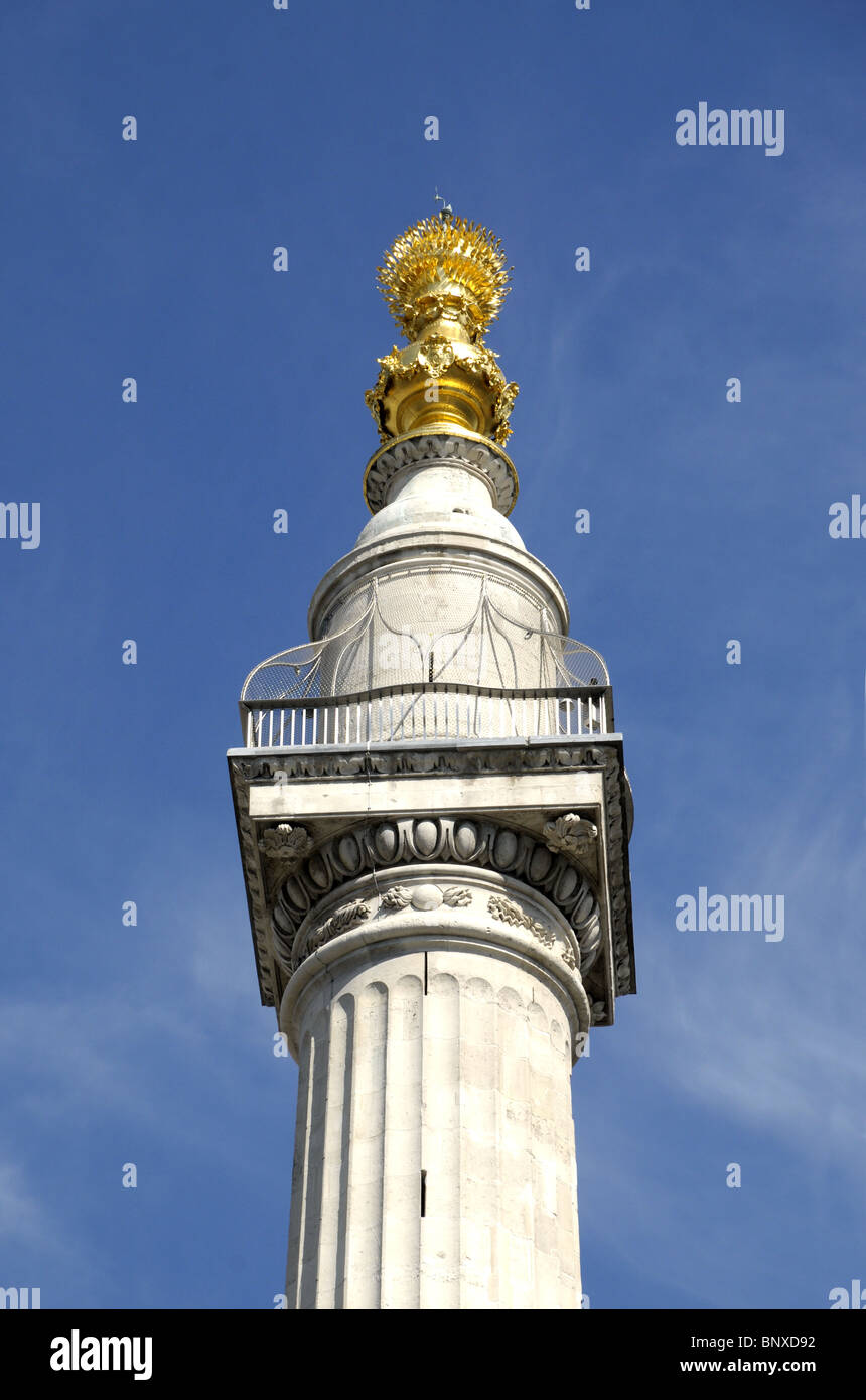 Le monument à la ville de Londres Banque D'Images