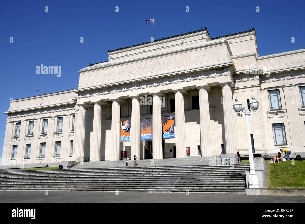 Le Musée sur le domaine à Auckland Nouvelle-Zélande Banque D'Images