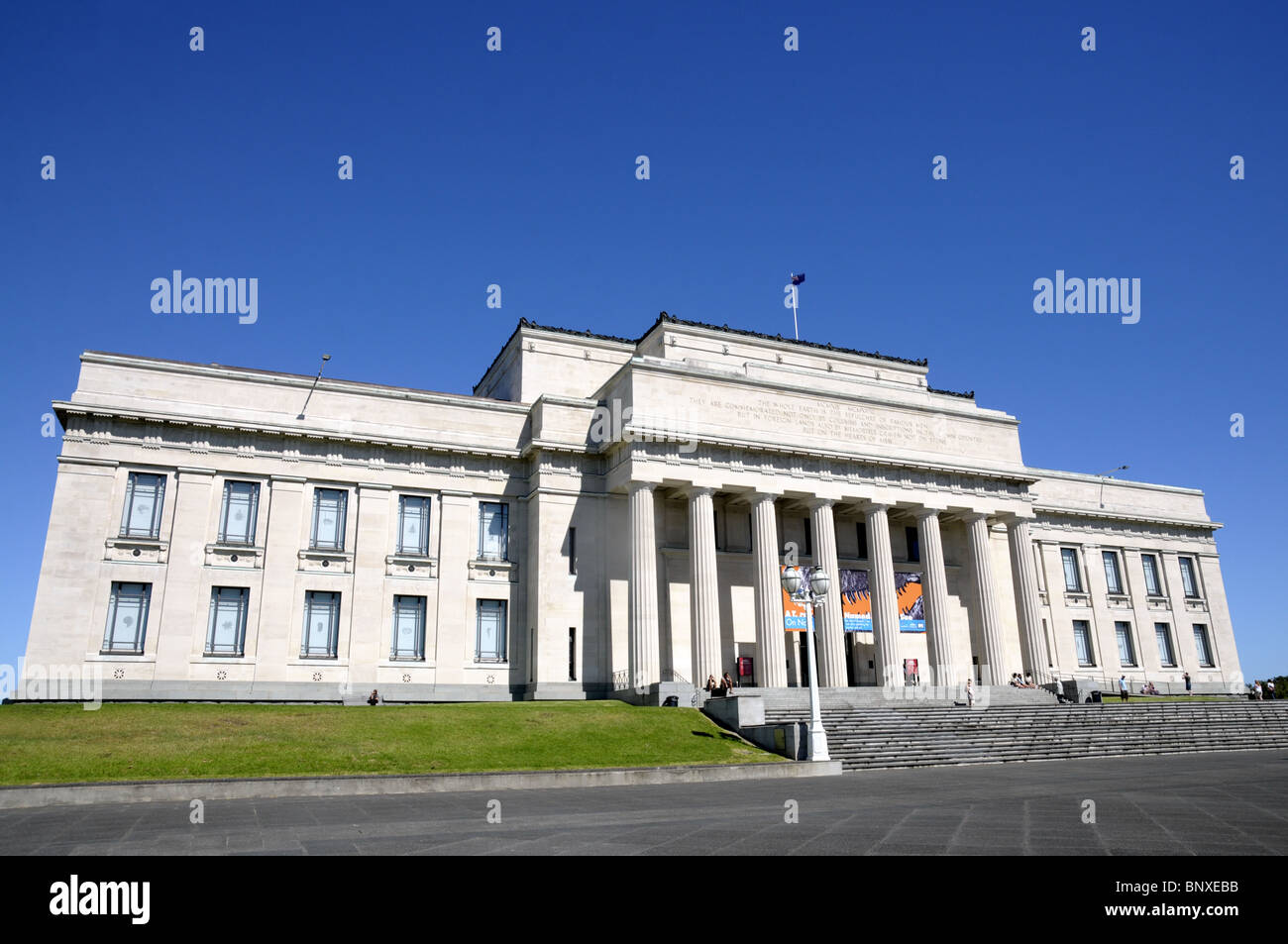 Le Musée sur le domaine à Auckland Nouvelle-Zélande Banque D'Images