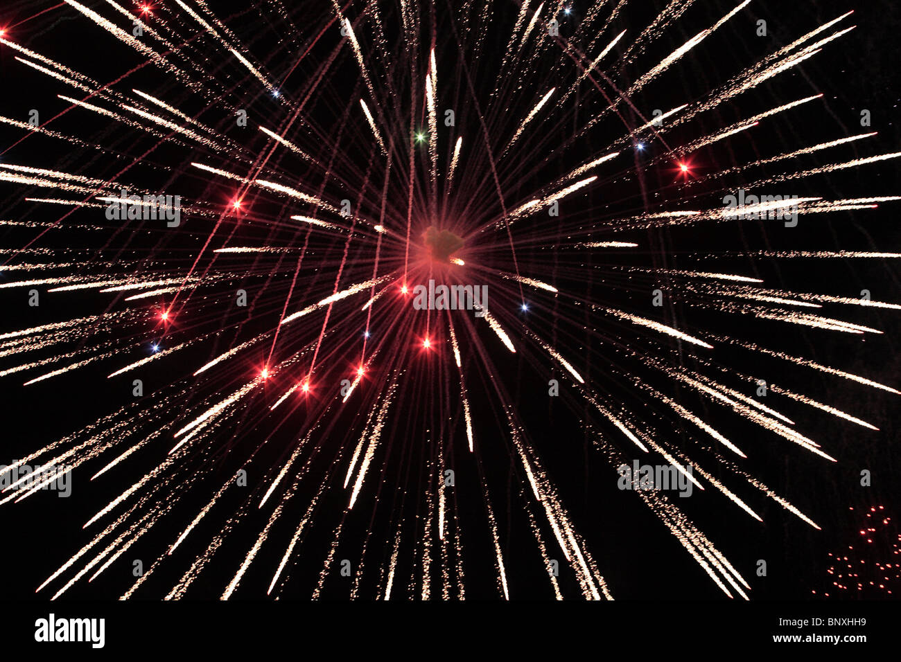 Feu d’artifice Banque D'Images