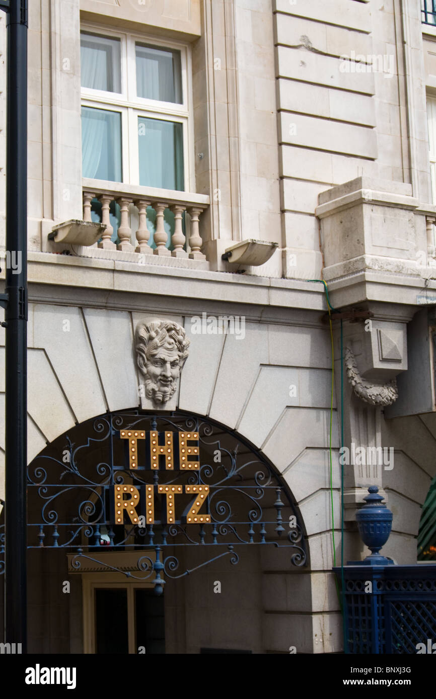 Le Ritz Hotel London England Banque D'Images