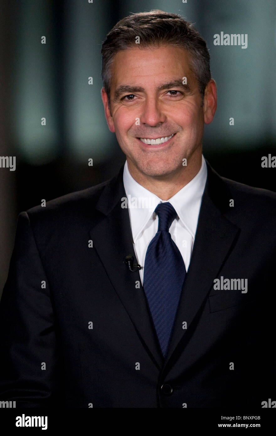 L'acteur George Clooney. Banque D'Images