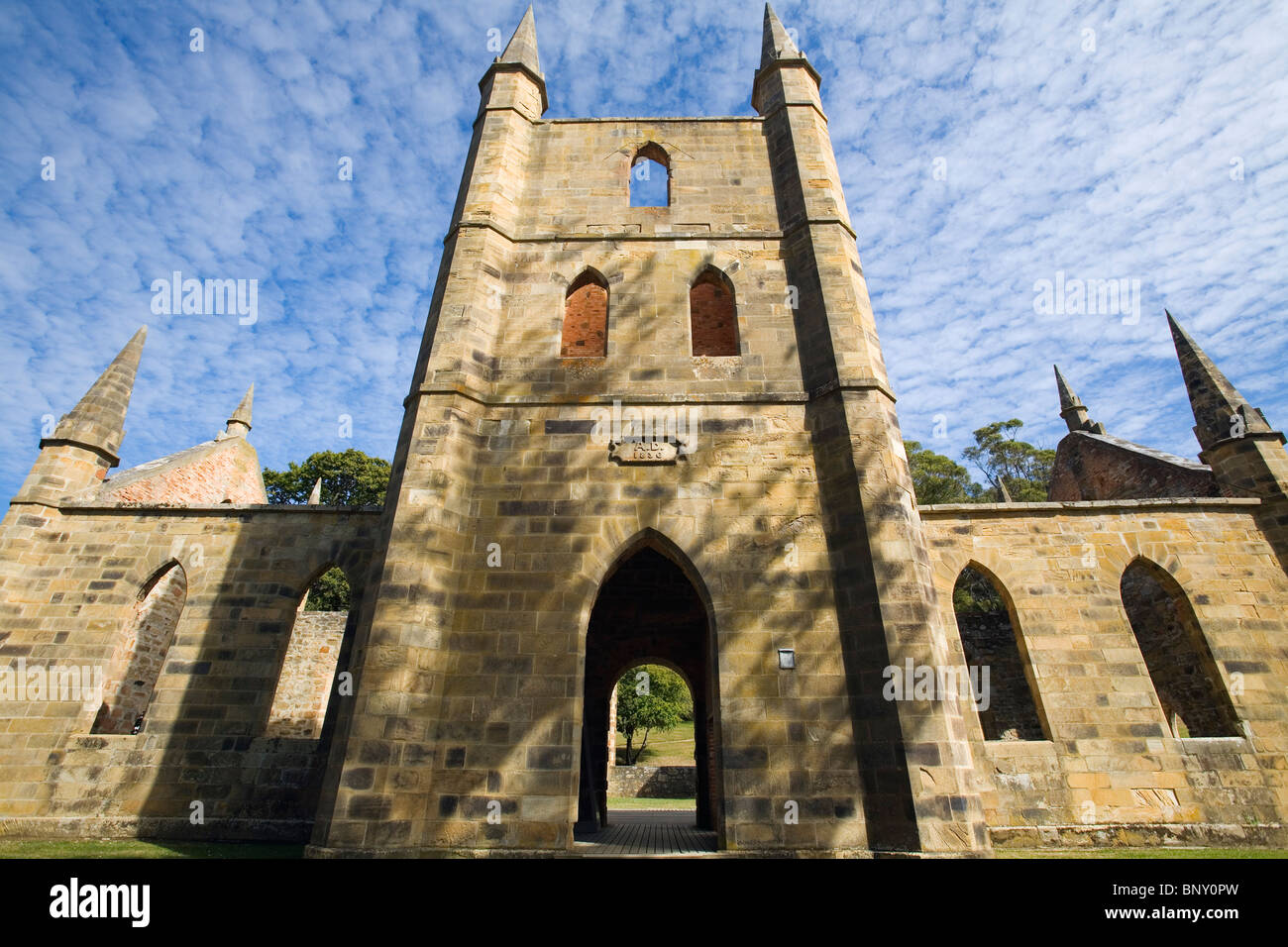 Site historique de Port Arthur. Port Arthur, Tasmanie, Australie Banque D'Images