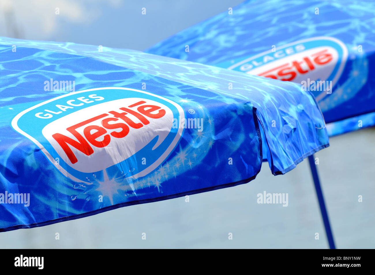 Publicité Nestlé, Nestlé Banque D'Images