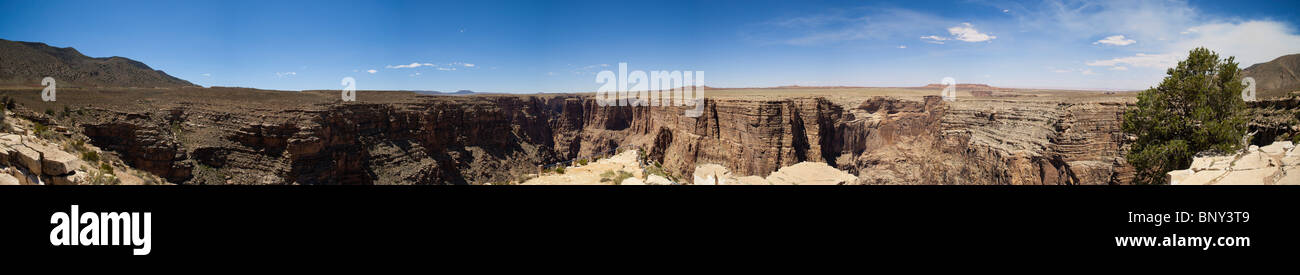 Le Parc National du Grand Canyon USA - le Little Colorado River Gorge est du canyon principal près de Cameron en Arizona Banque D'Images