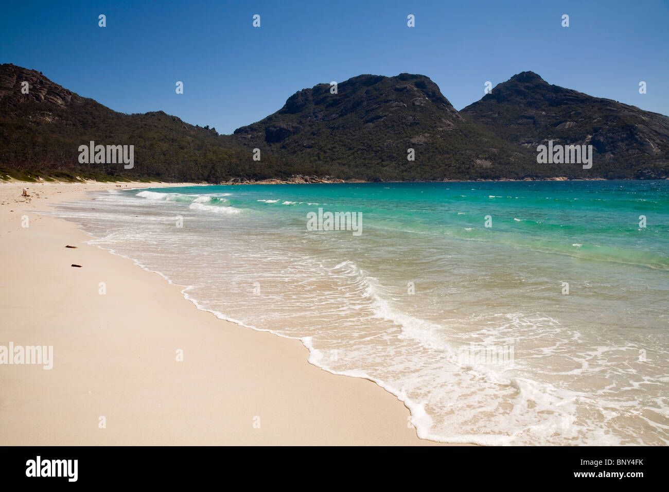 Wineglass Bay. Parc national de Freycinet, Tasmanie, Australie. Banque D'Images