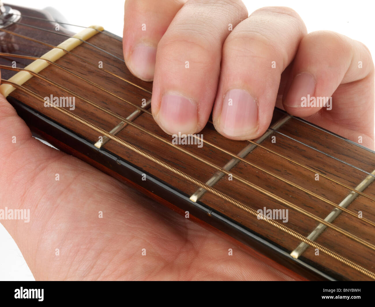 Guitare acoustique Banque D'Images