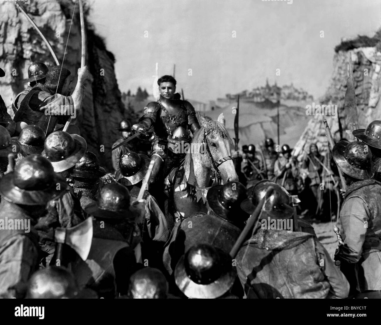 LAURENCE OLIVIER HENRY LA CINQUIÈME : Henry V (1944) Banque D'Images